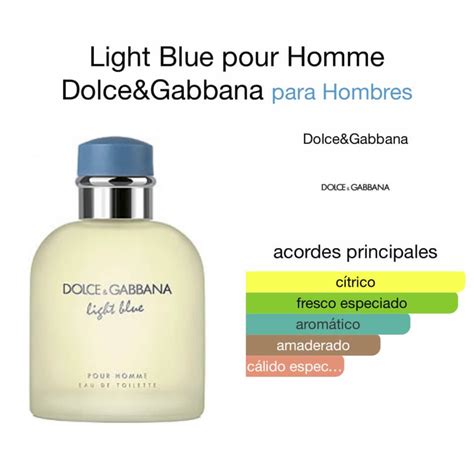 notas del perfume dolce gabbana light blue|light blue Dolce & Gabbana fragrantica.